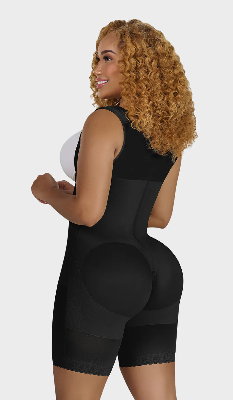 F-00489 - Hourglass type mid-thigh faja and ultra hips capacity