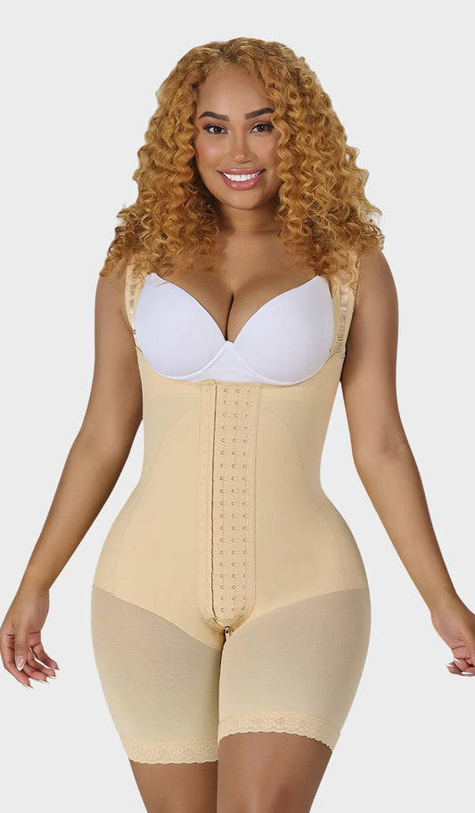 F-00489 - Hourglass type mid-thigh faja and ultra hips capacity
